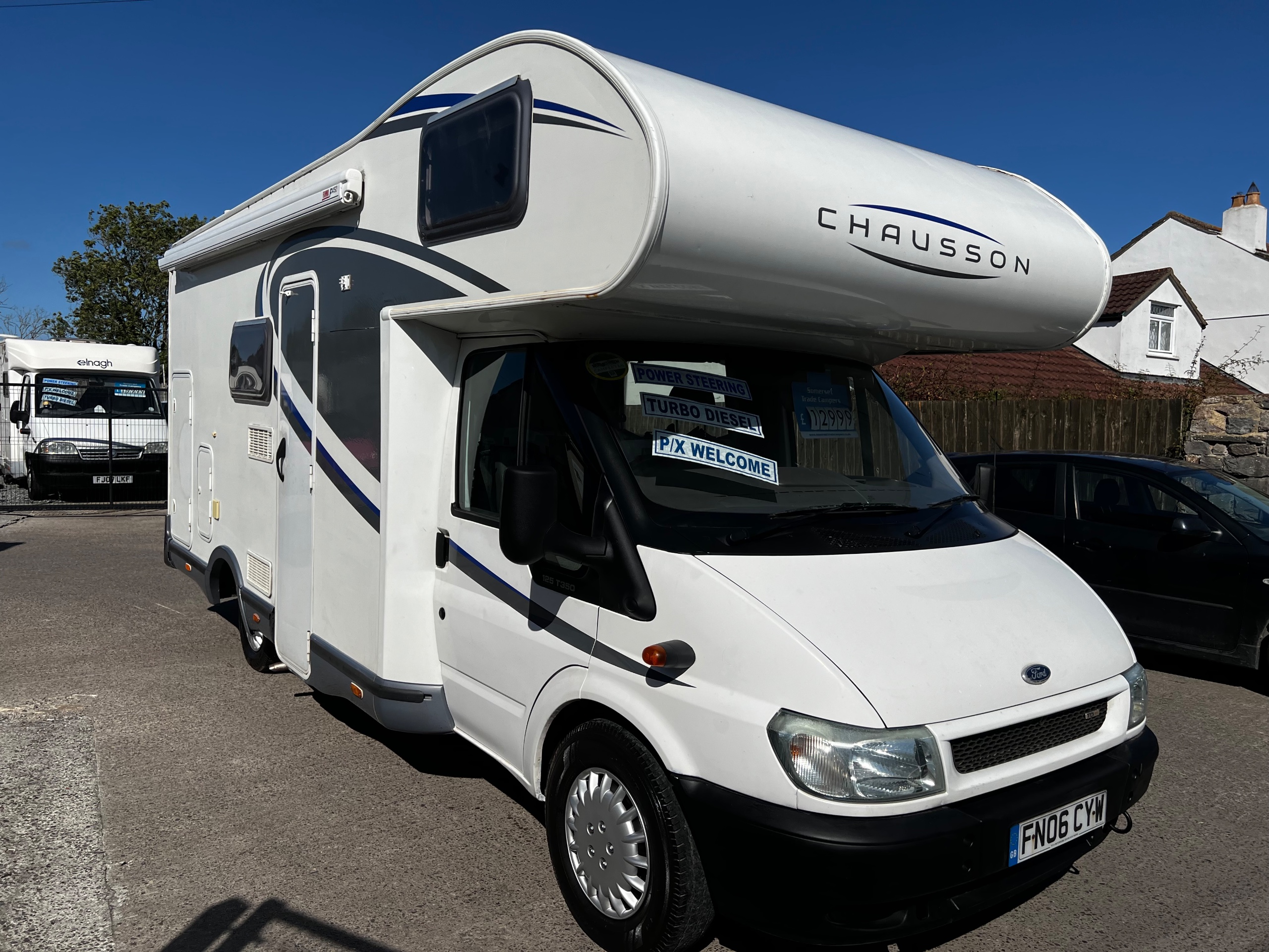 Chausson First Line 650 6 travelling belts  MOT JUNE 2027