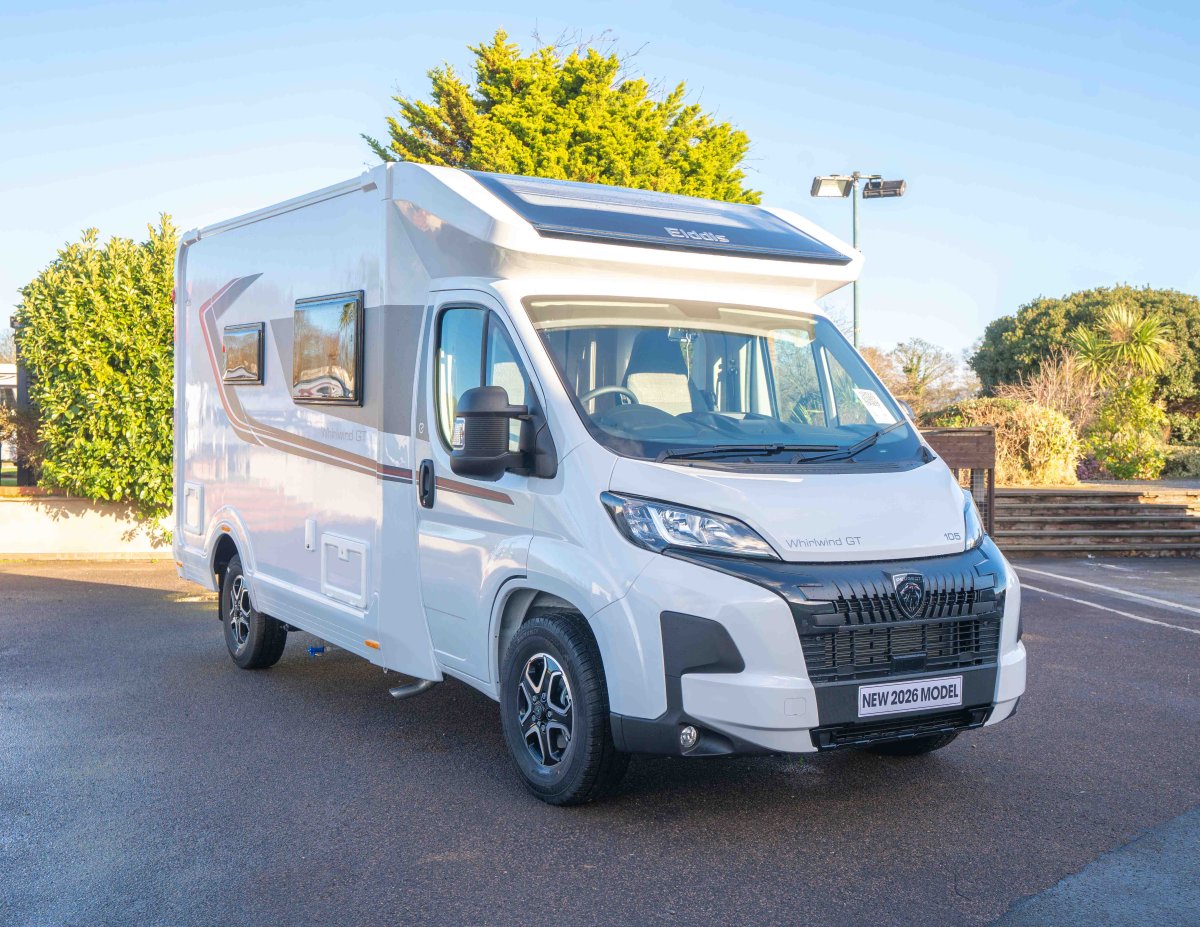 Peugeot Elddis Whirlwind GT 105 140BHP (2024) Compact 2-Berth Motorhome