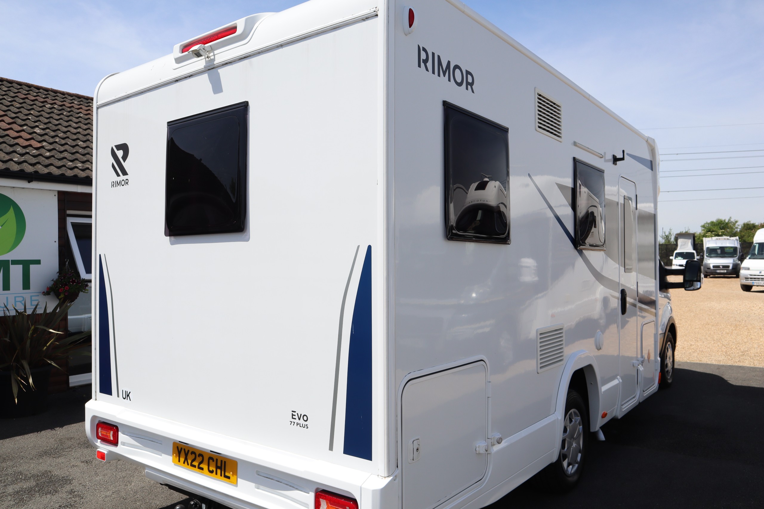 Rimor Evo 77 plus Ford Transit, 5 Berth, 5 Belts, Drop Down Beds, MOT, 12 Months Warranty, Habitation Service