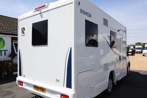 Rimor Evo 77 plus Ford Transit, 5 Berth, 5 Belts, Drop Down Beds, MOT, 12 Months Warranty, Habitation Service