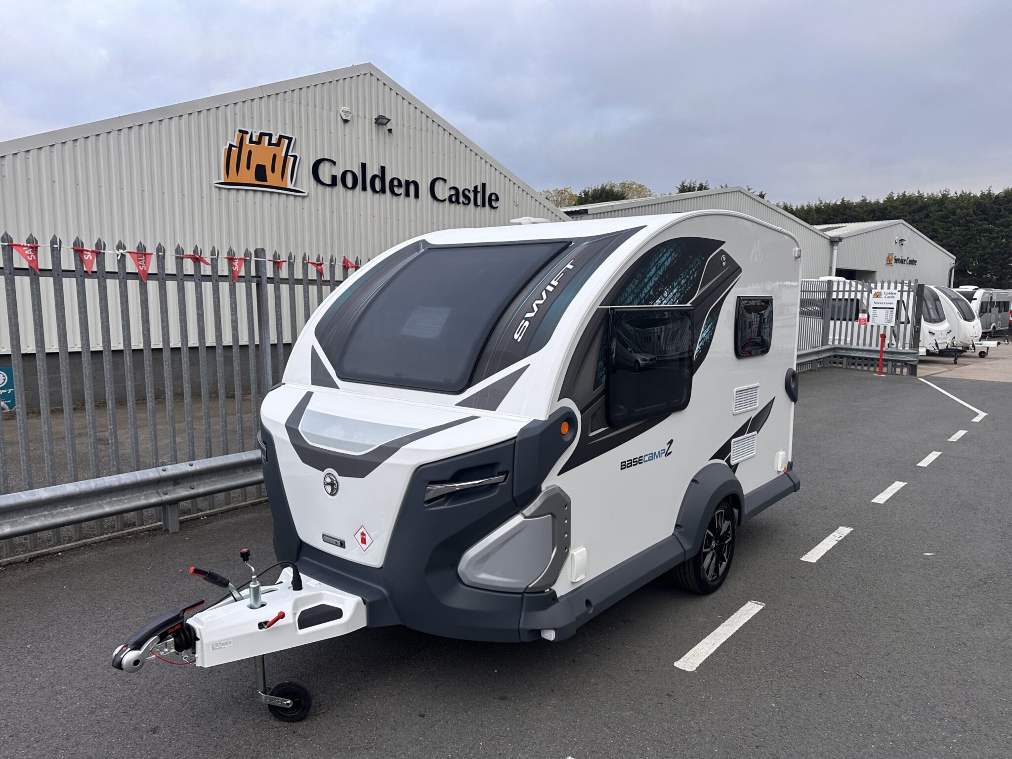 2026 Swift Basecamp 2 New Lightweight 2-Berth Crossover Caravan