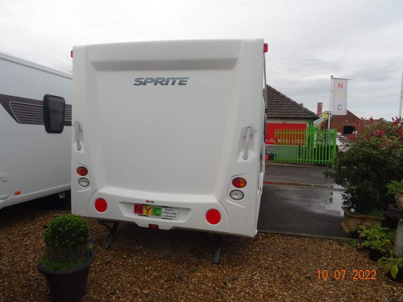 2022 Sprite Major 4 Used 2 Berth Caravan with End Washroom