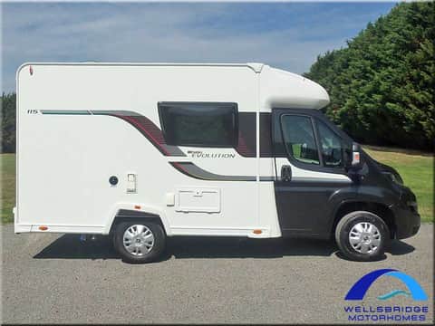 Elddis Autoquest 115 Evolution Peugeot Boxer