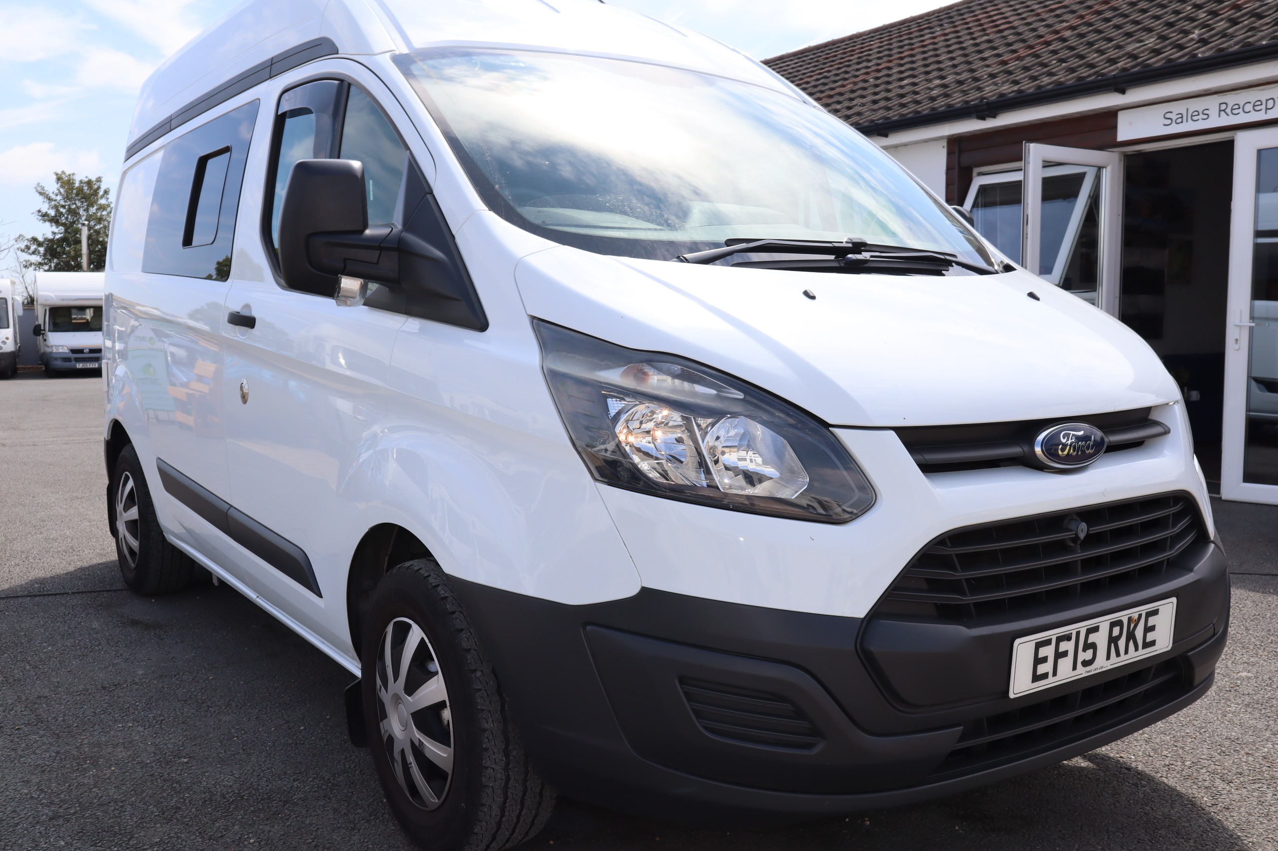 Ford Transit Custom 2.2 TDCi, CJ Van Designs Conversion, Low Mileage, 2 Berth, 4 Belts, MOT, 12 Months Warranty, Habitation Service