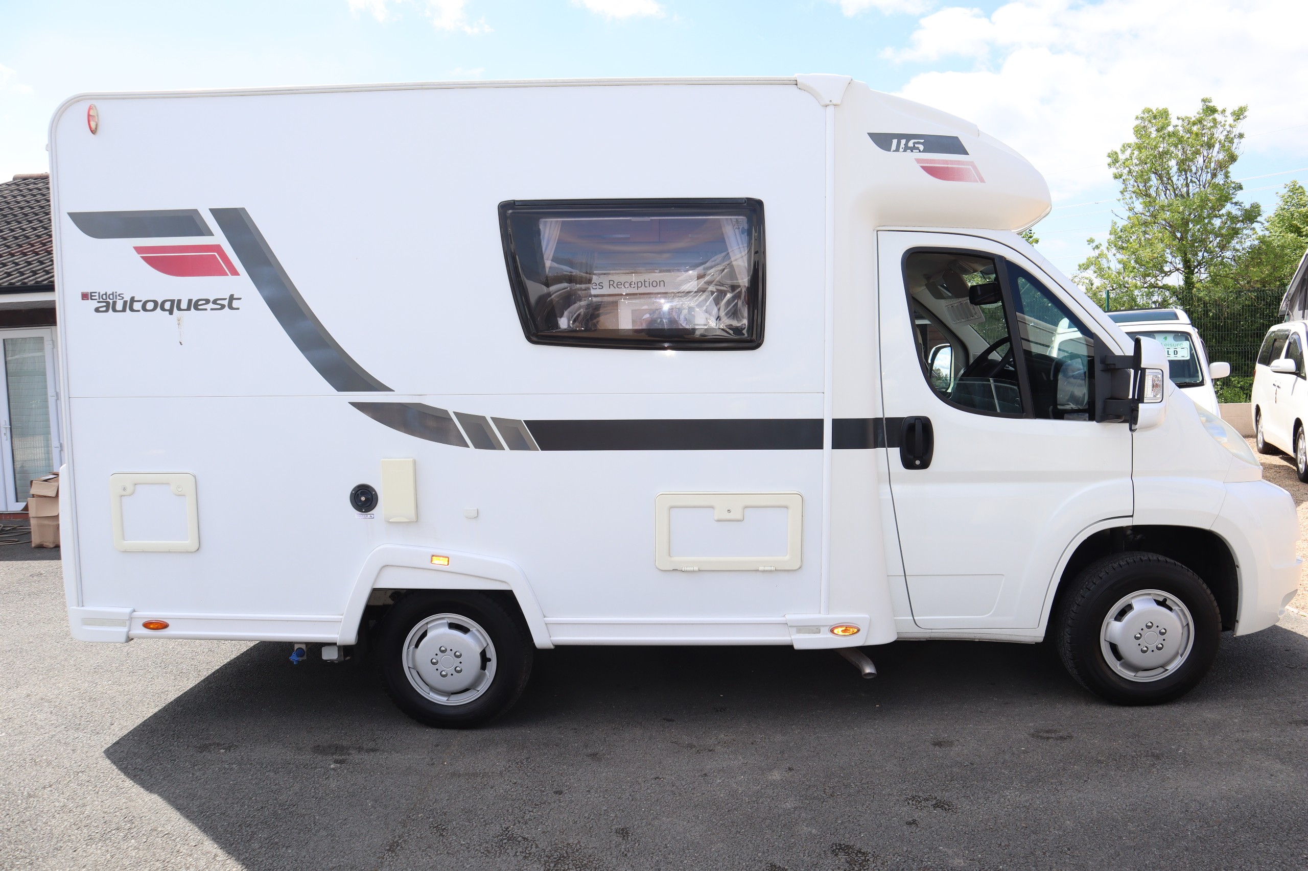 Elddis Autoquest 115 Peugeot Boxer, 2 Berth, 2 Belts, Low Mileage, MOT, 12 Months Warranty, Habitation Service