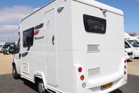 Elddis Autoquest 115 Peugeot Boxer, 2 Berth, 2 Belts, Low Mileage, MOT, 12 Months Warranty, Habitation Service
