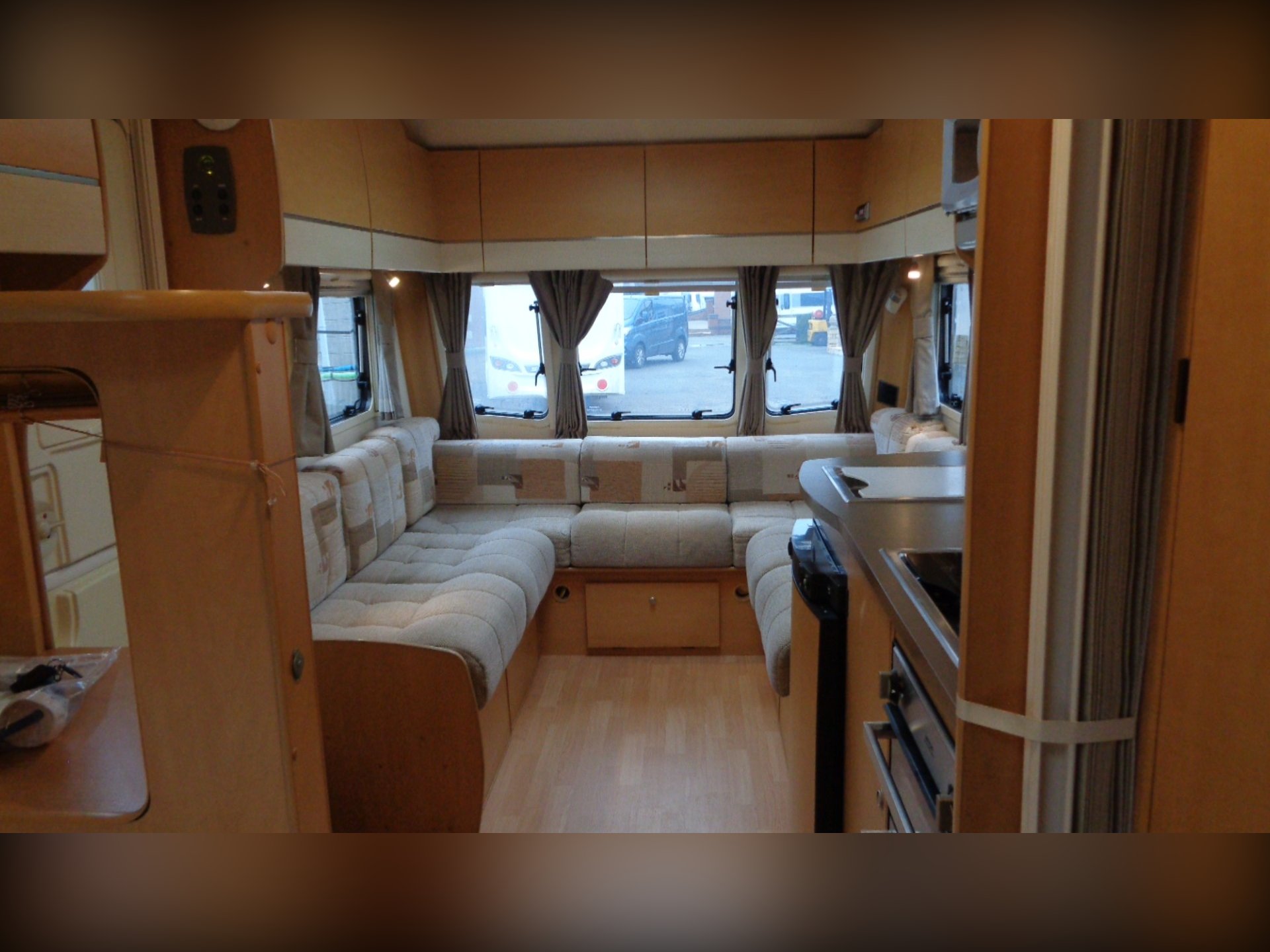 2010 Bailey Pegasus 5-Berth Caravan with Fixed Bed and Separate Shower