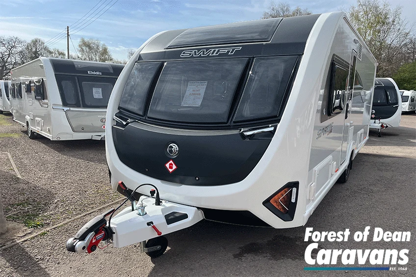 New 2025 Swift Sprite Exclusive 4SB 4 Berth Transverse Island Bed