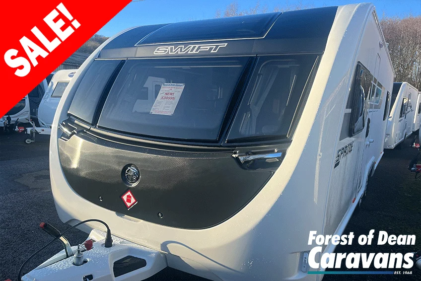 New Swift Sprite Quattro EB Grande 2024 4 Berth Rear Island Bed