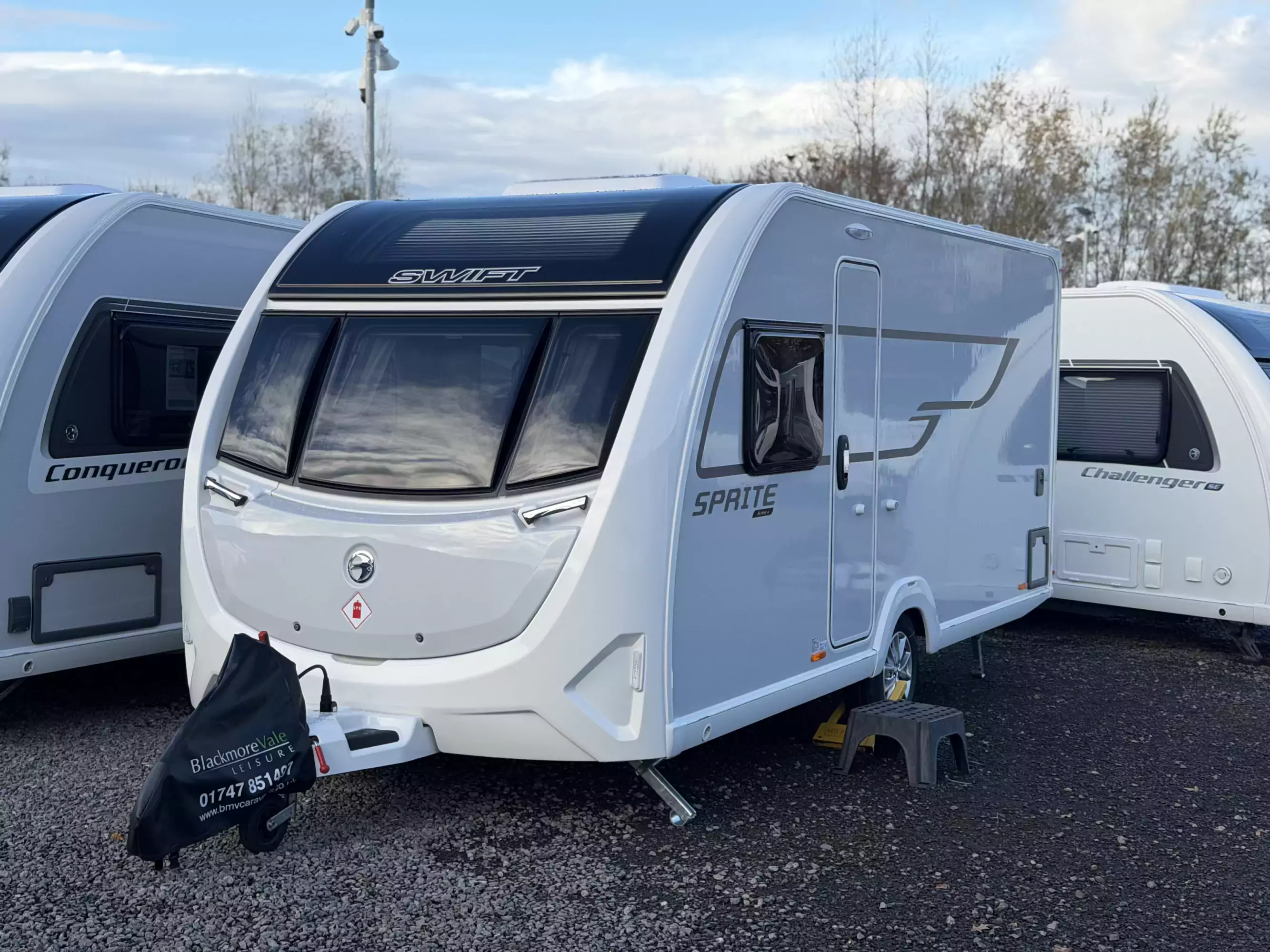2026 Sprite Alpine 4 New 3-Berth Caravan with Fixed Bed