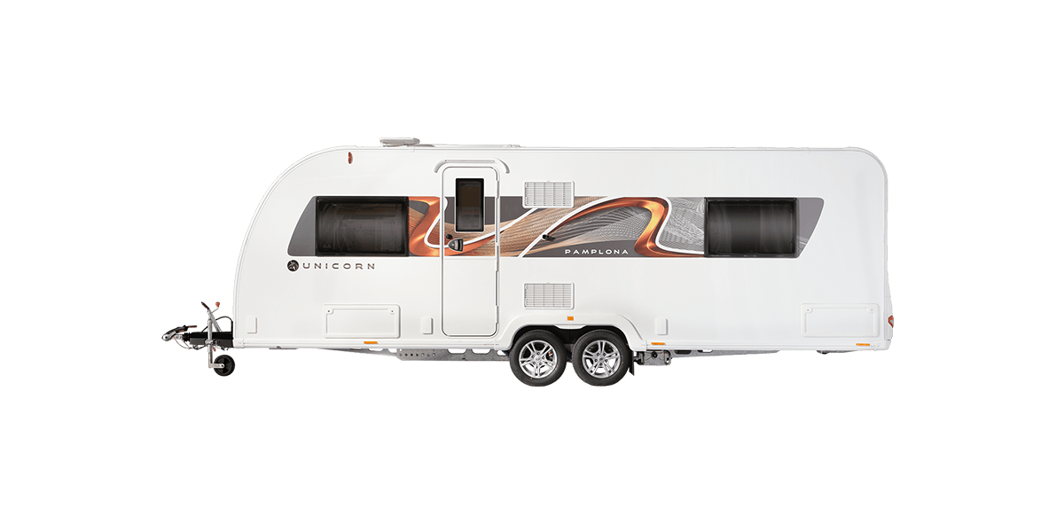 Bailey Unicorn Pamplona 2024 Used 4 Berth Twin Axle Island Bed
