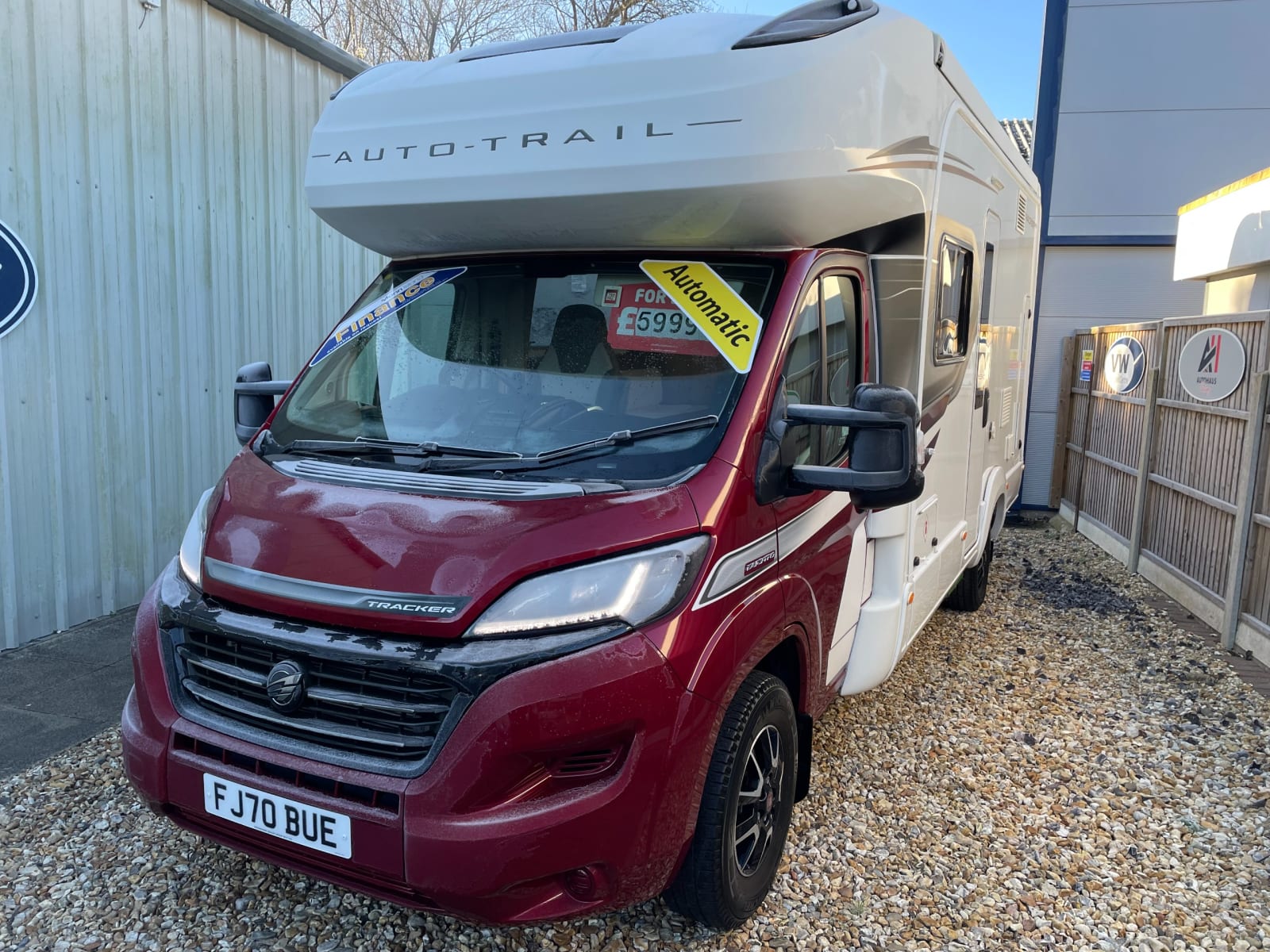 2016 Fiat Ducato Auto-Trail Tracker RS - 2 Berth French Bed Motorhome