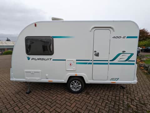 2017 Bailey Pursuit 2 Berth Caravan with Rear Corner Bunks