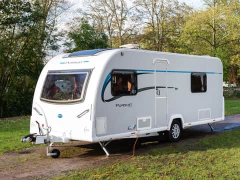 2017 Bailey Pursuit 2 Berth Caravan with Rear Corner Bunks