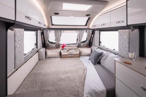 2018 Swift Conqueror 580 Used 2 Berth Caravan with End Washroom