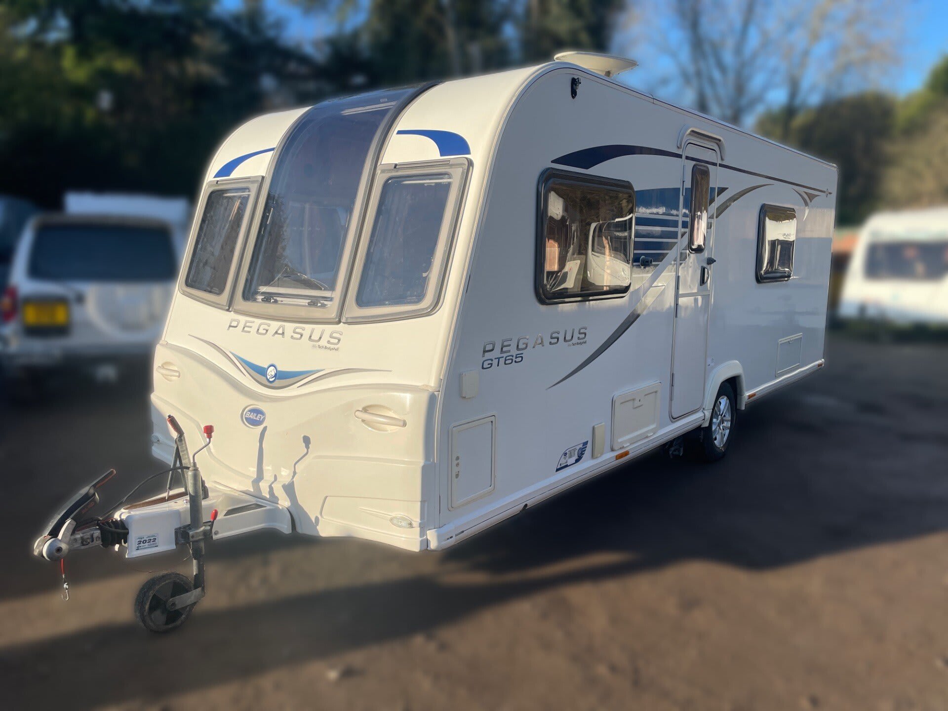 2015 Bailey Pegasus GT65 Genoa 2-Berth Caravan with Motor Movers