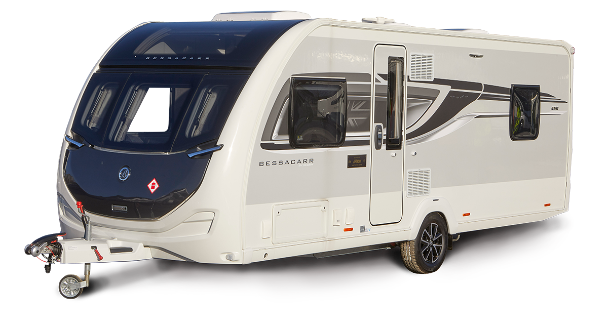2022 Bessacarr By Design 850 Twin-Axle 4-Berth Caravan with Self-Levelling