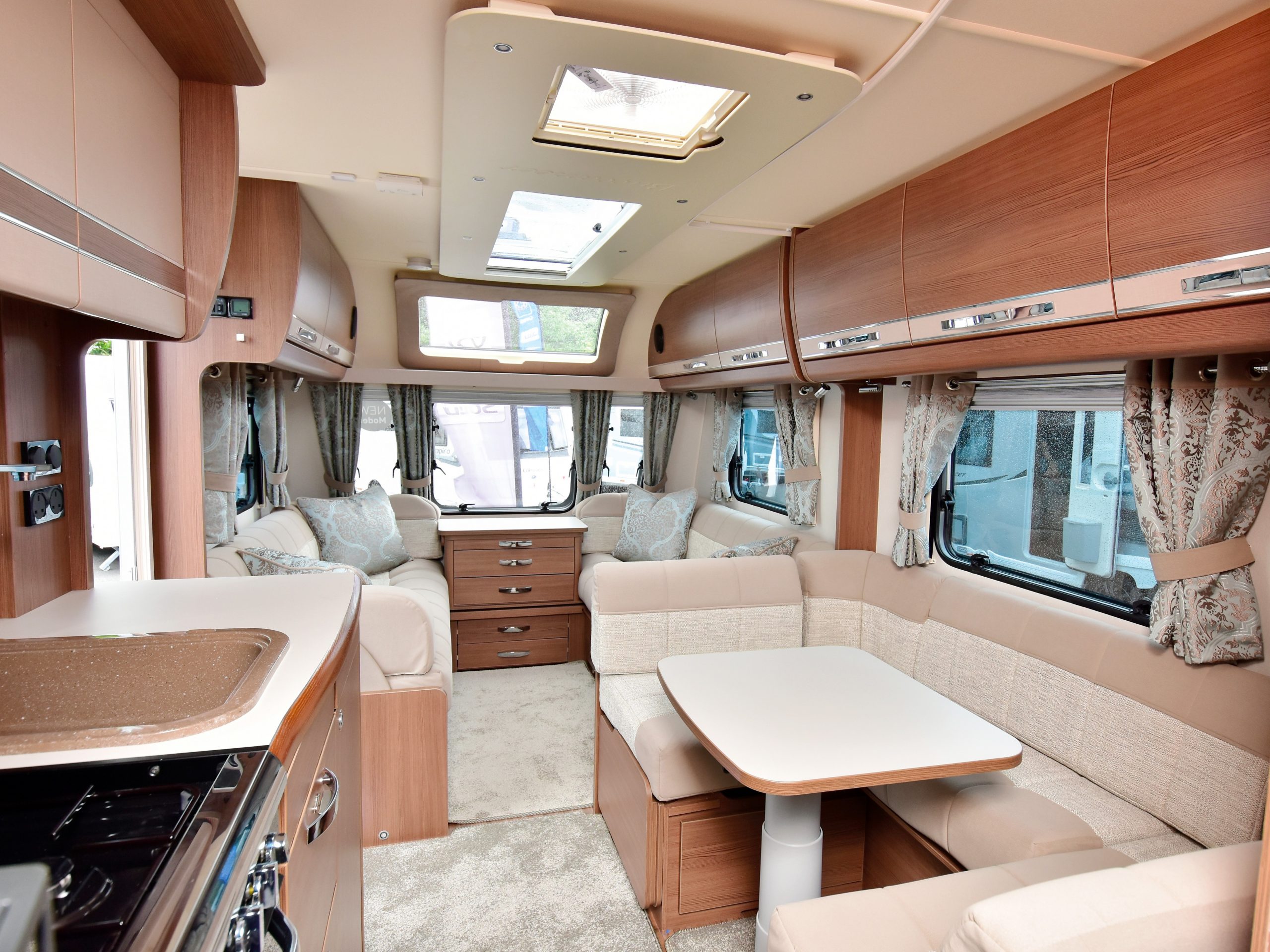 2017 Buccaneer Galera: 6 Berth Caravan with Transverse Island Bed