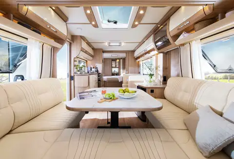 2021 LMC 695 5-Berth Caravan with Fixed Island Bed