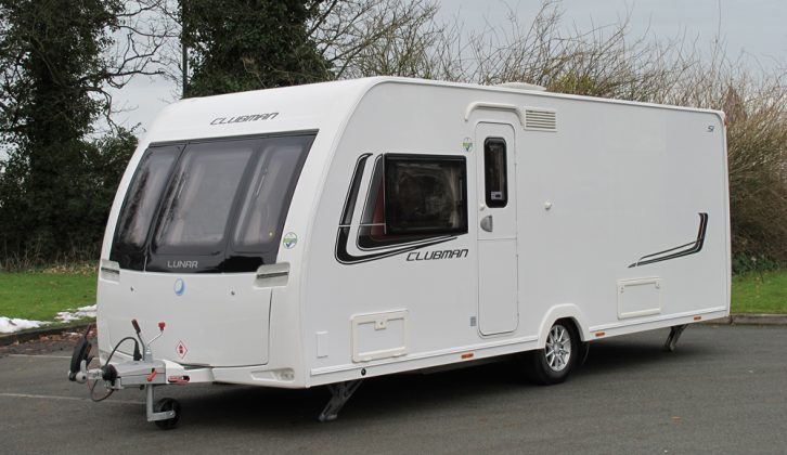 Lunar Clubman ES 2013 Used 3 Berth Caravan with End Washroom