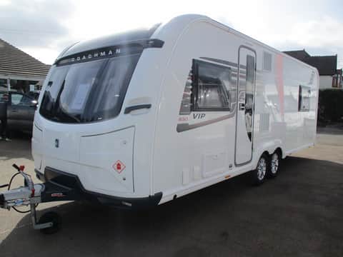 2018 Coachman VIP 650 - 4-Berth Caravan with Rear Island Bed