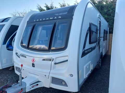 2012 Coachman Pastiche 545: 4 Berth Caravan with Transverse Island Bed