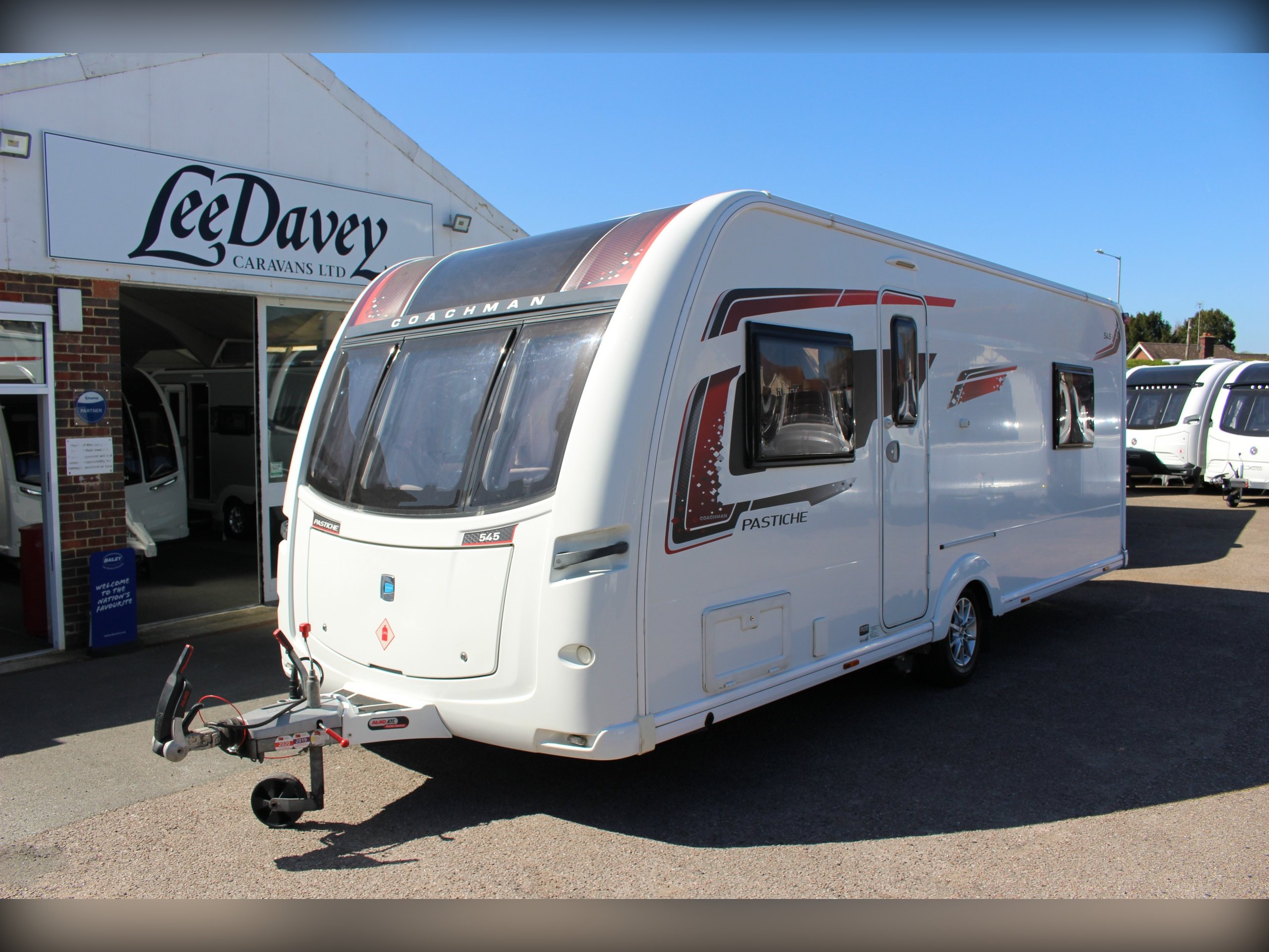 2012 Coachman Pastiche 545: 4 Berth Caravan with Transverse Island Bed