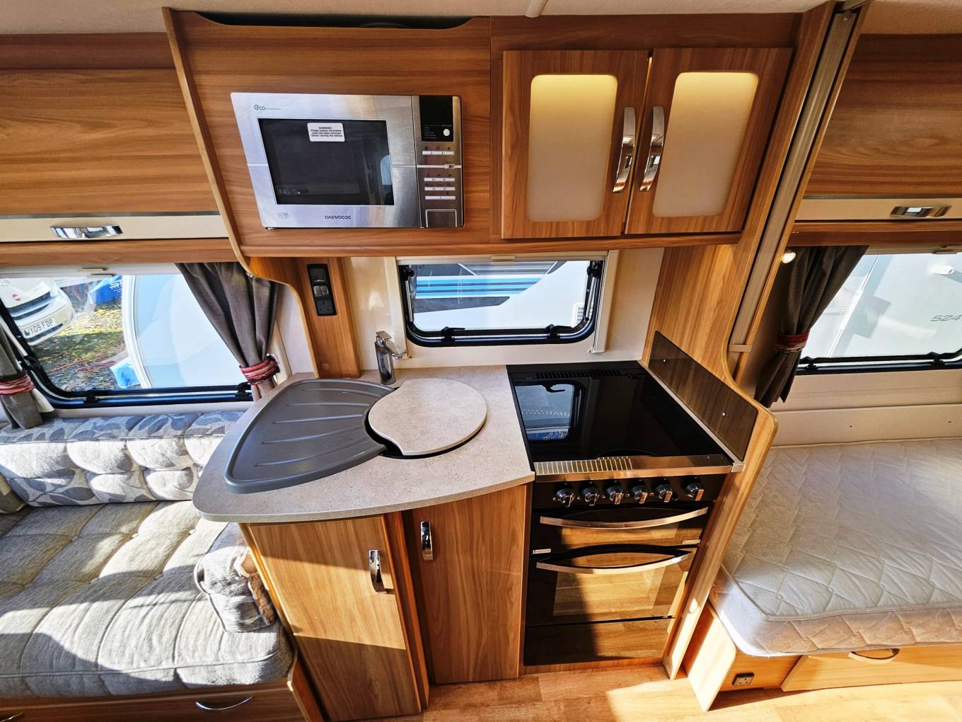 2022 Lunar Cosmos 2 Berth Caravan with End Washroom