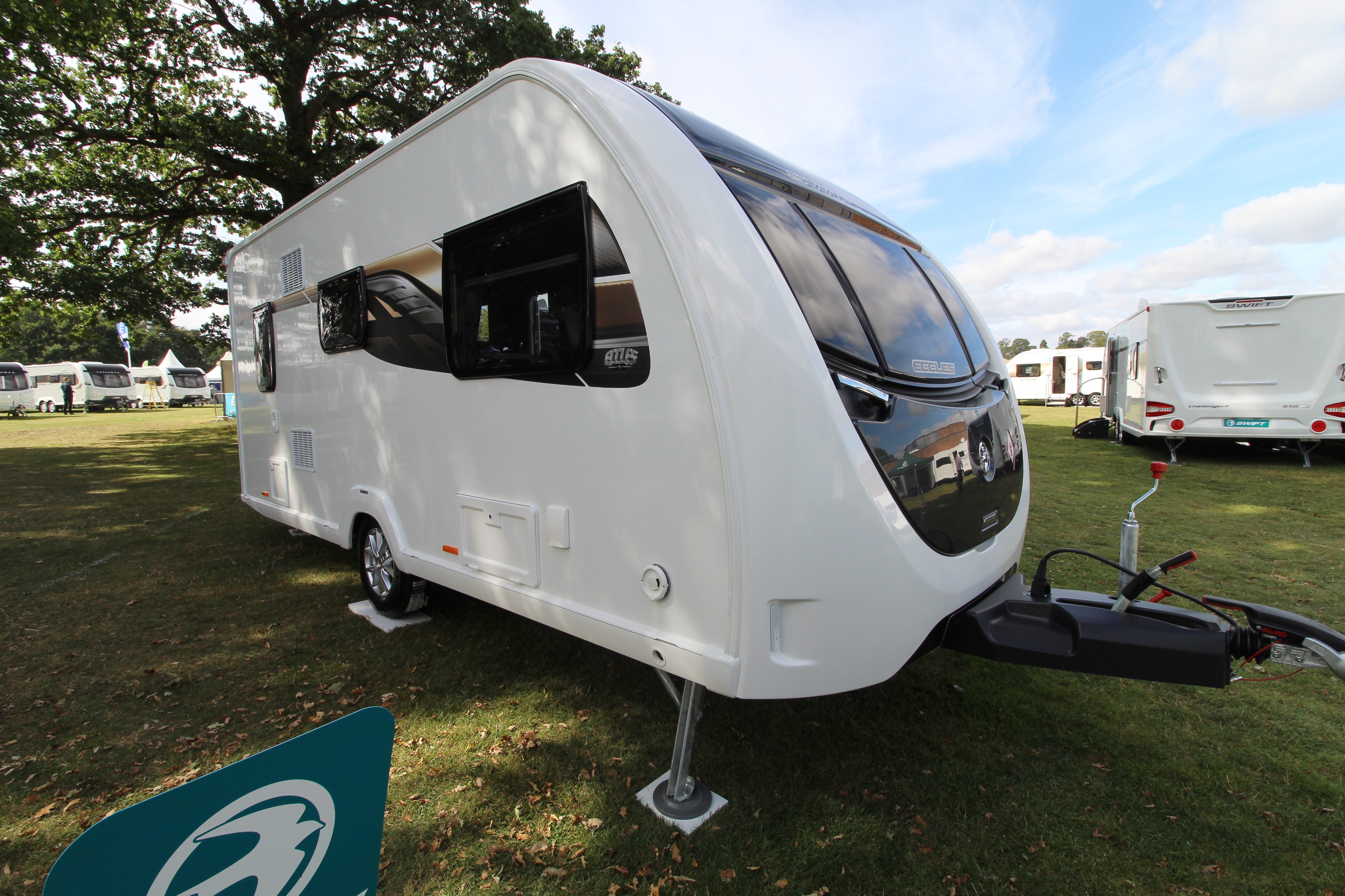 2020 Swift Eccles 480 - Used 2-Berth Caravan with End Washroom