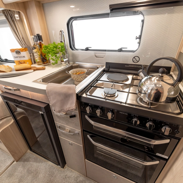 2026 Elddis Crusader Solano: New 4 Berth Caravan with Rear Island Bed
