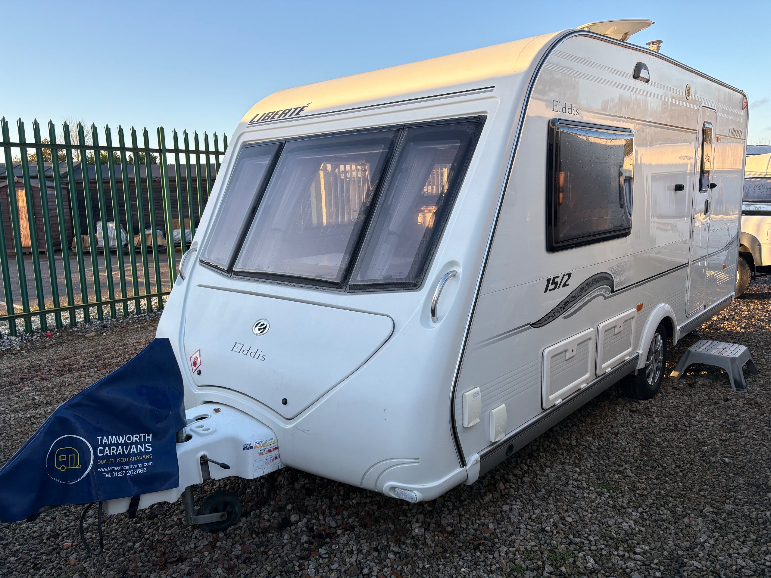Elddis Liberte 15/2 (2008) 2-Berth Caravan with End-Washroom