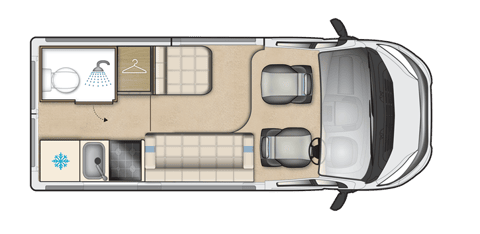 Auto-Sleepers Symbol ES 2 Berth Peugeot Boxer Sussex ES