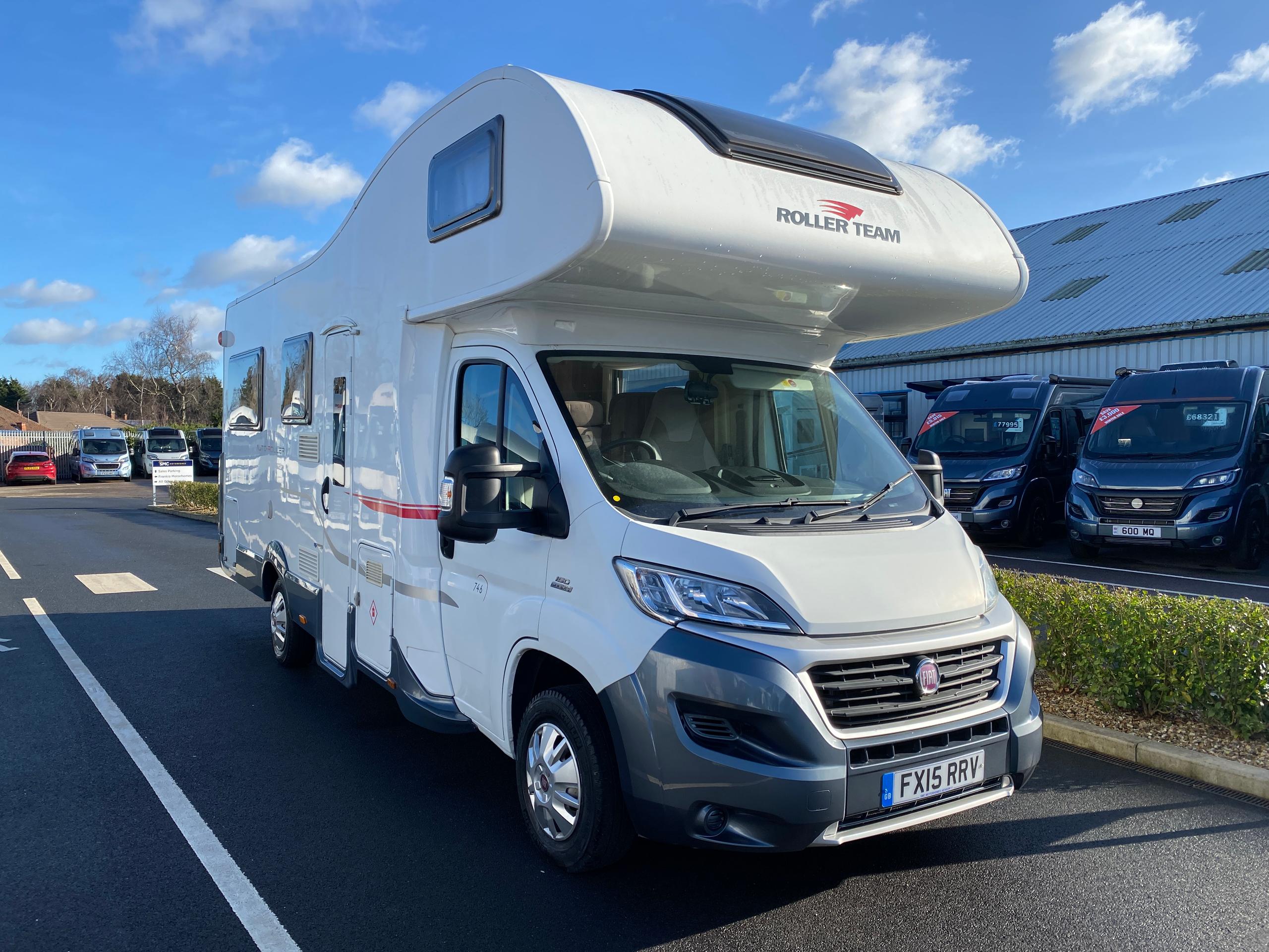 2019 Fiat Ducato Rollerteam Autoroller 746 Automatic 2 Berth