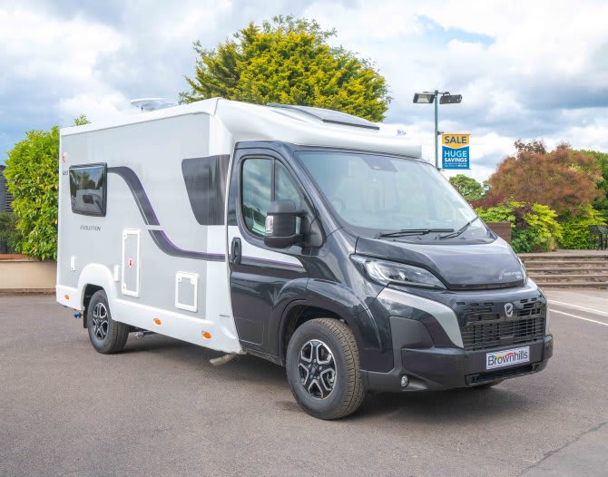 2025 Elddis Evolution 120 140BHP Automatic Rear Lounge Motorhome