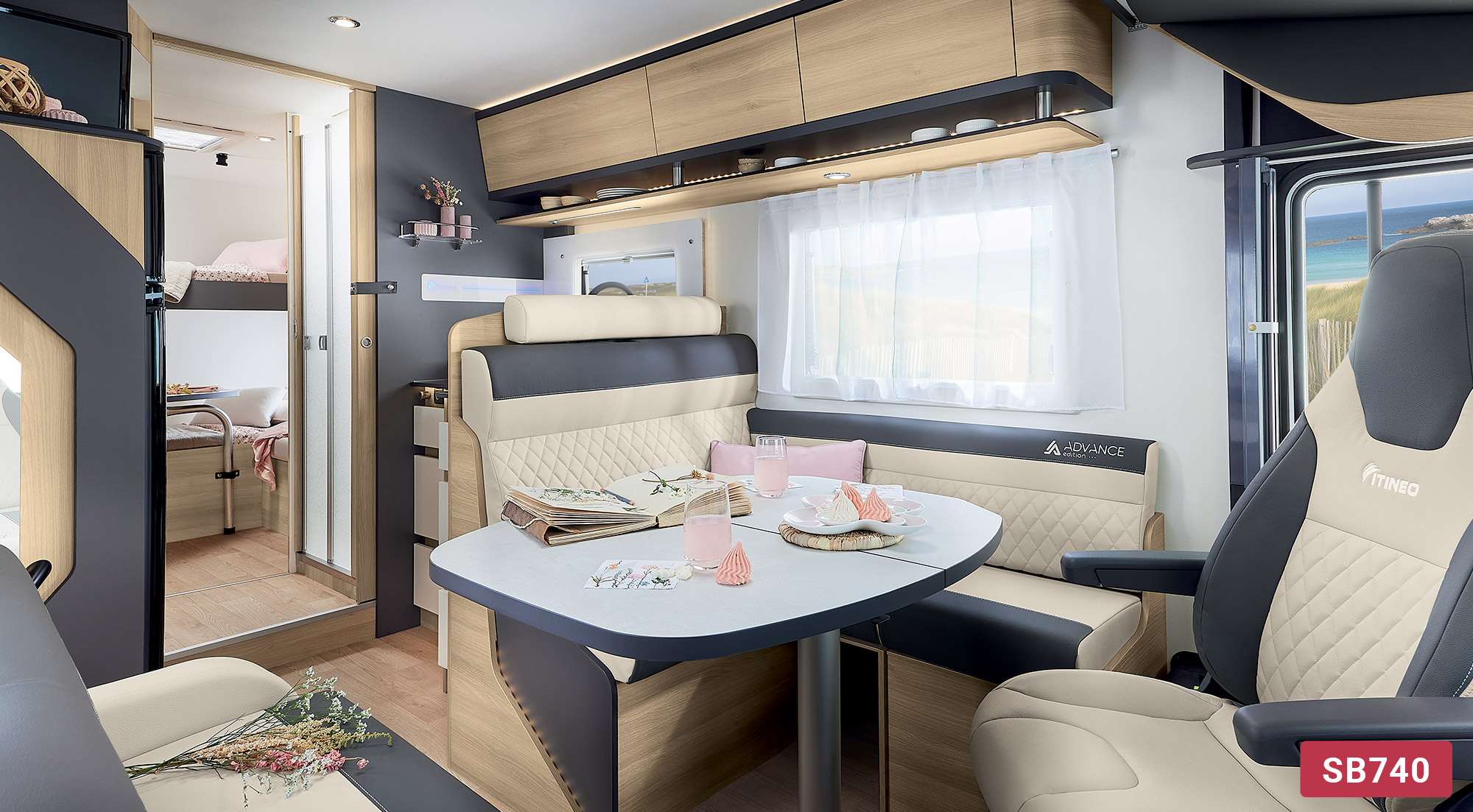 Itineo SB740 Advance Edition 140BHP Automatic 5-Berth Motorhome