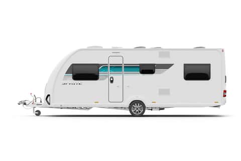 2022 Sprite Major 4 Used Caravan with Transverse Island Bed