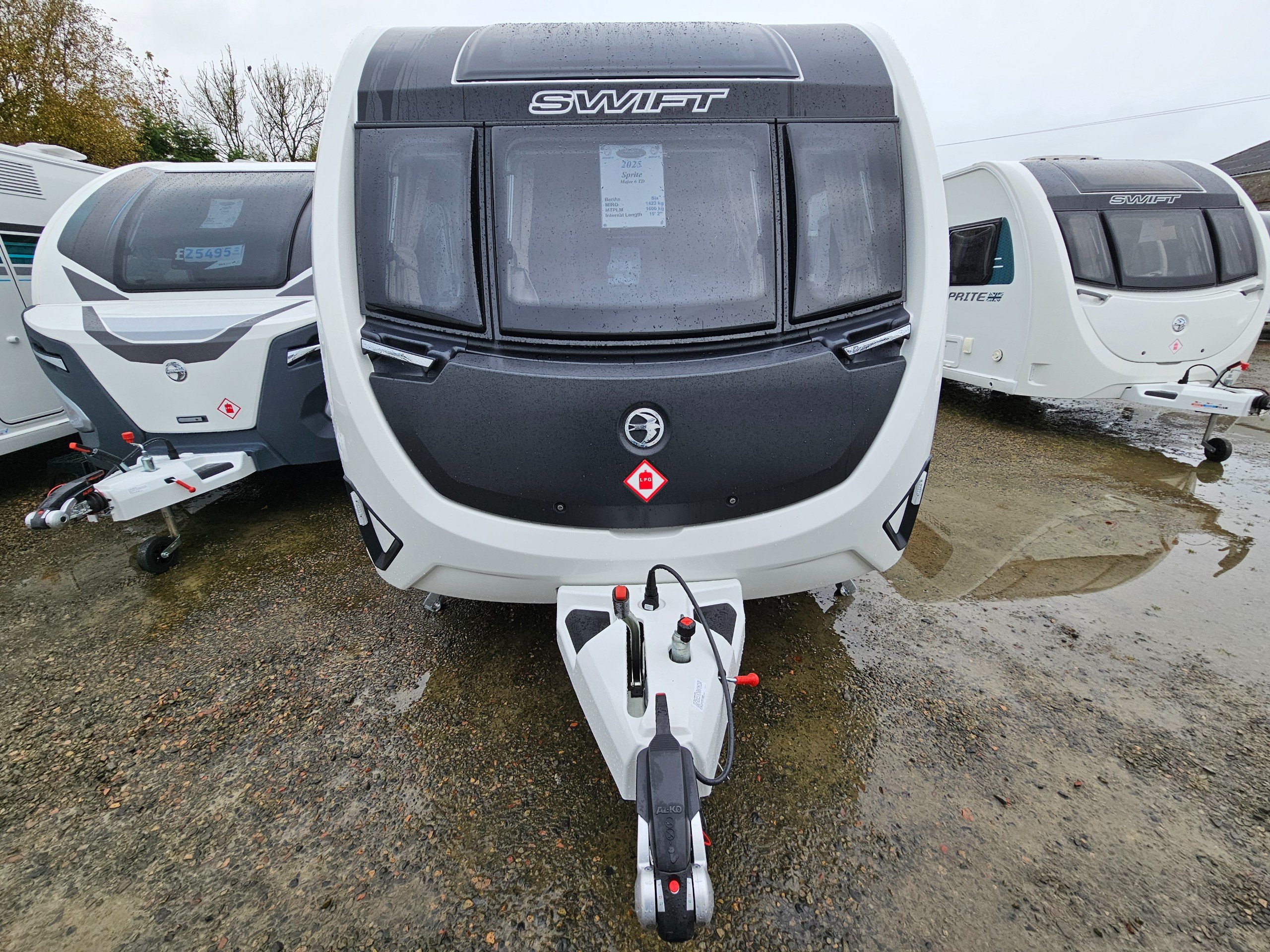 Sprite Major 4 FB 2013 4 Berth Caravan with Fixed French Bed