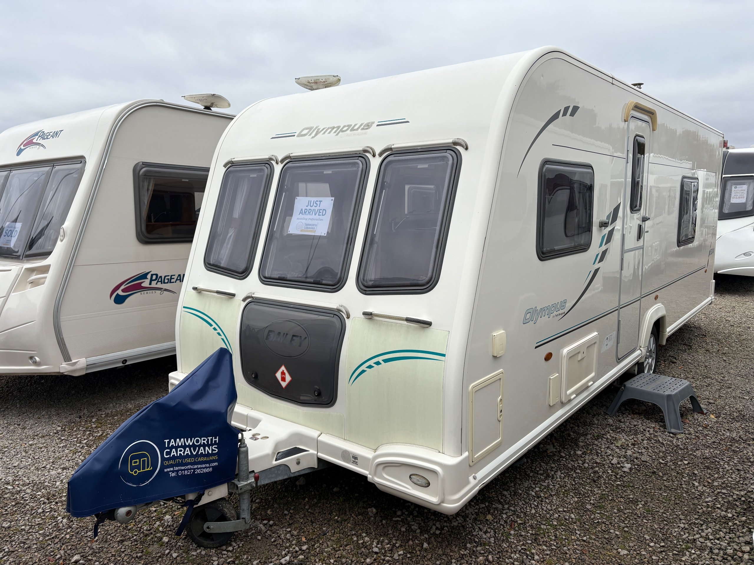 2010 Bailey Olympus 4 Berth with Fixed Corner Bed