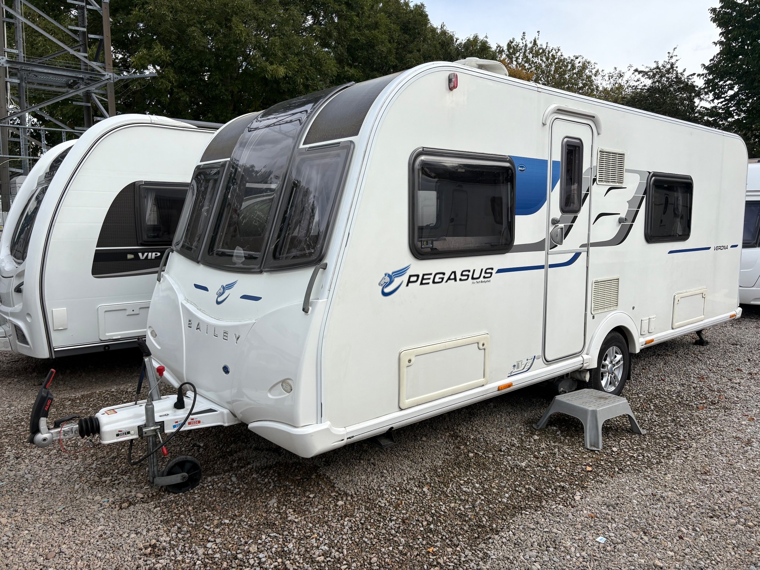 2016 Bailey Pegasus Verona: Used 4 Berth Caravan with End Washroom