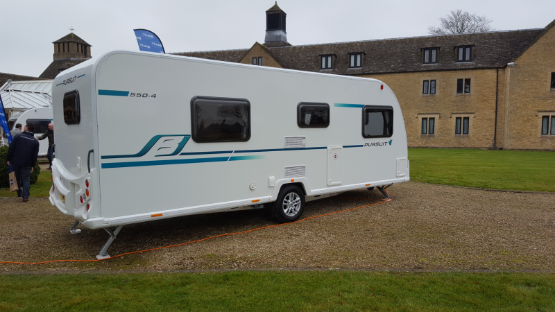 2017 Bailey Pursuit 2 Berth Caravan with Rear Corner Bunks