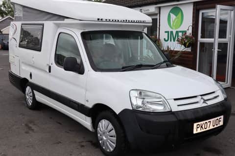 Romahome R20 Citroen Berlingo, 2 Berth, 4 belts, MOT, 12 Months Warranty, Habitation Service