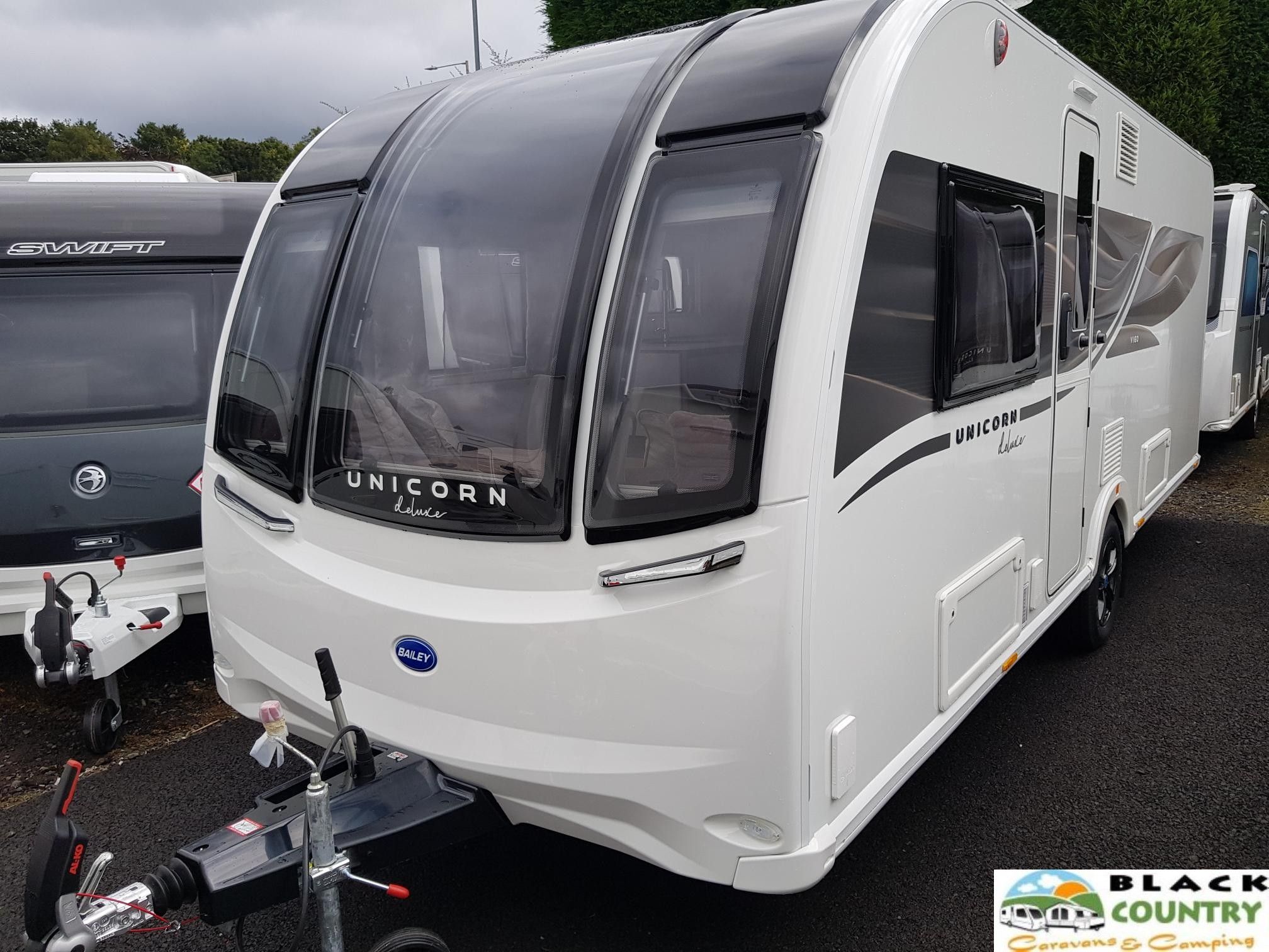 2021 Bailey Unicorn 4-Berth Caravan with Solar Panel and Motor Mover