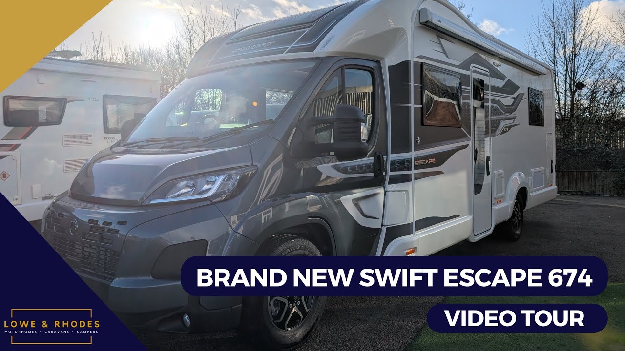 2024 Swift Escape 674 140BHP Automatic 6 Berth Motorhome