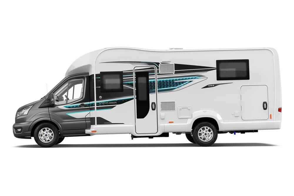 2026 Swift Voyager 594 New 4 Berth Motorhome with Rear Island Bed