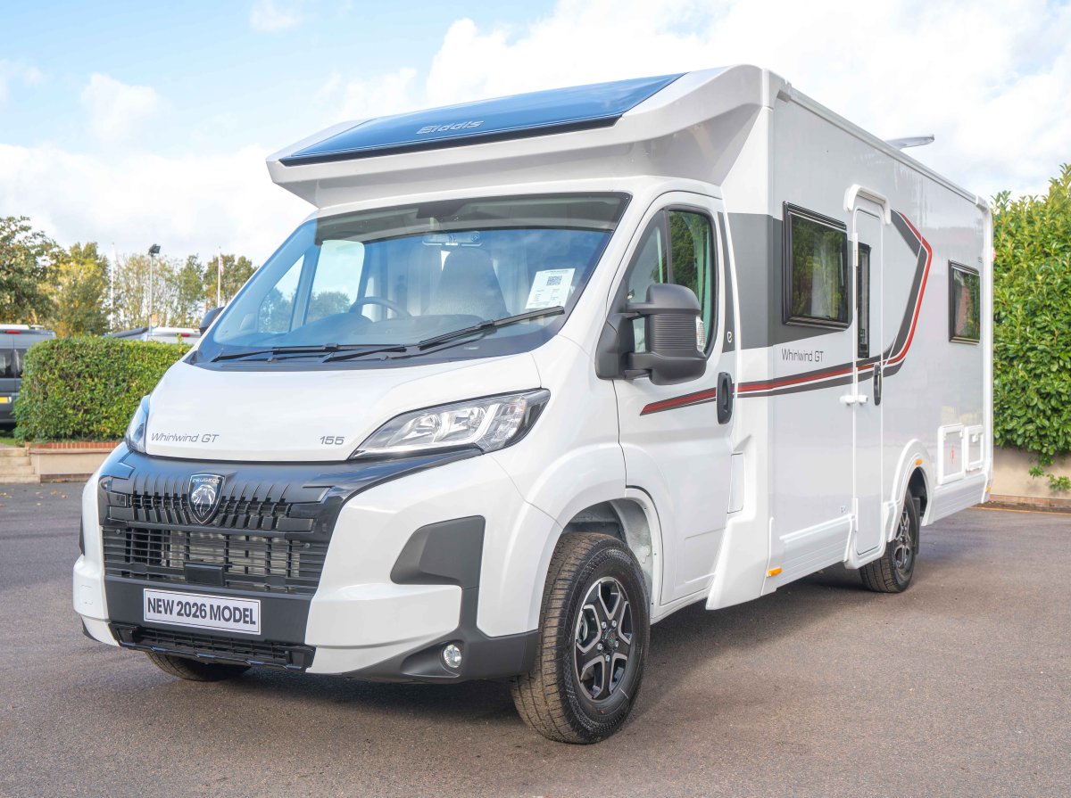 Peugeot Elddis Whirlwind GT 155 140BHP (2024) 4-Berth Motorhome
