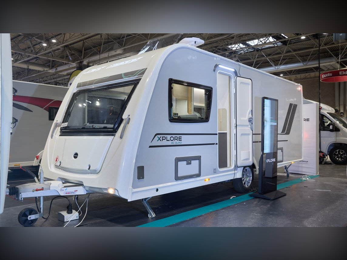 2025 Xplore 554 XC QUAD | New 4-Berth with Transverse Island Bed