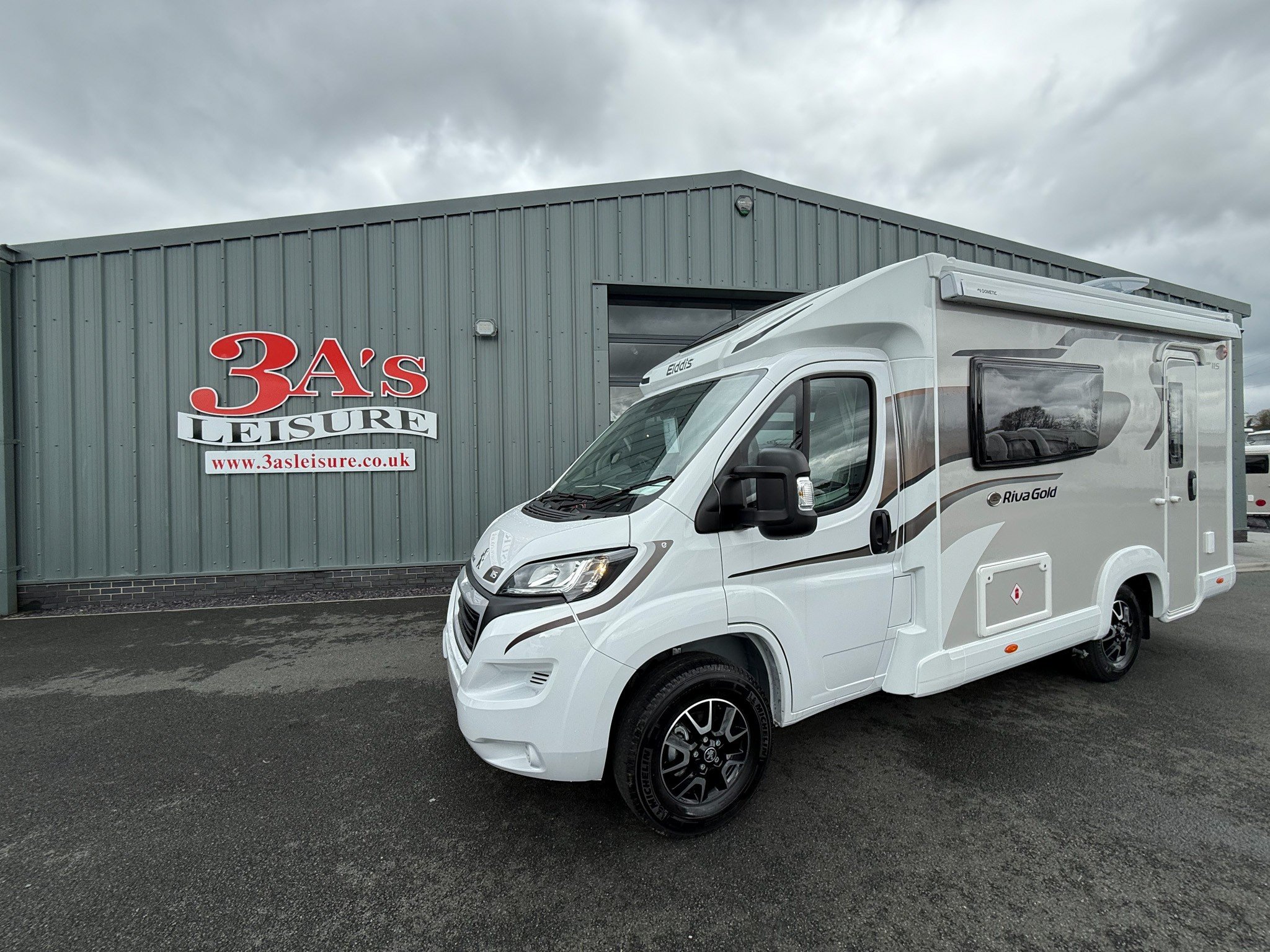 2025 Elddis Riva 115 New Motorhome with French Bed Layout