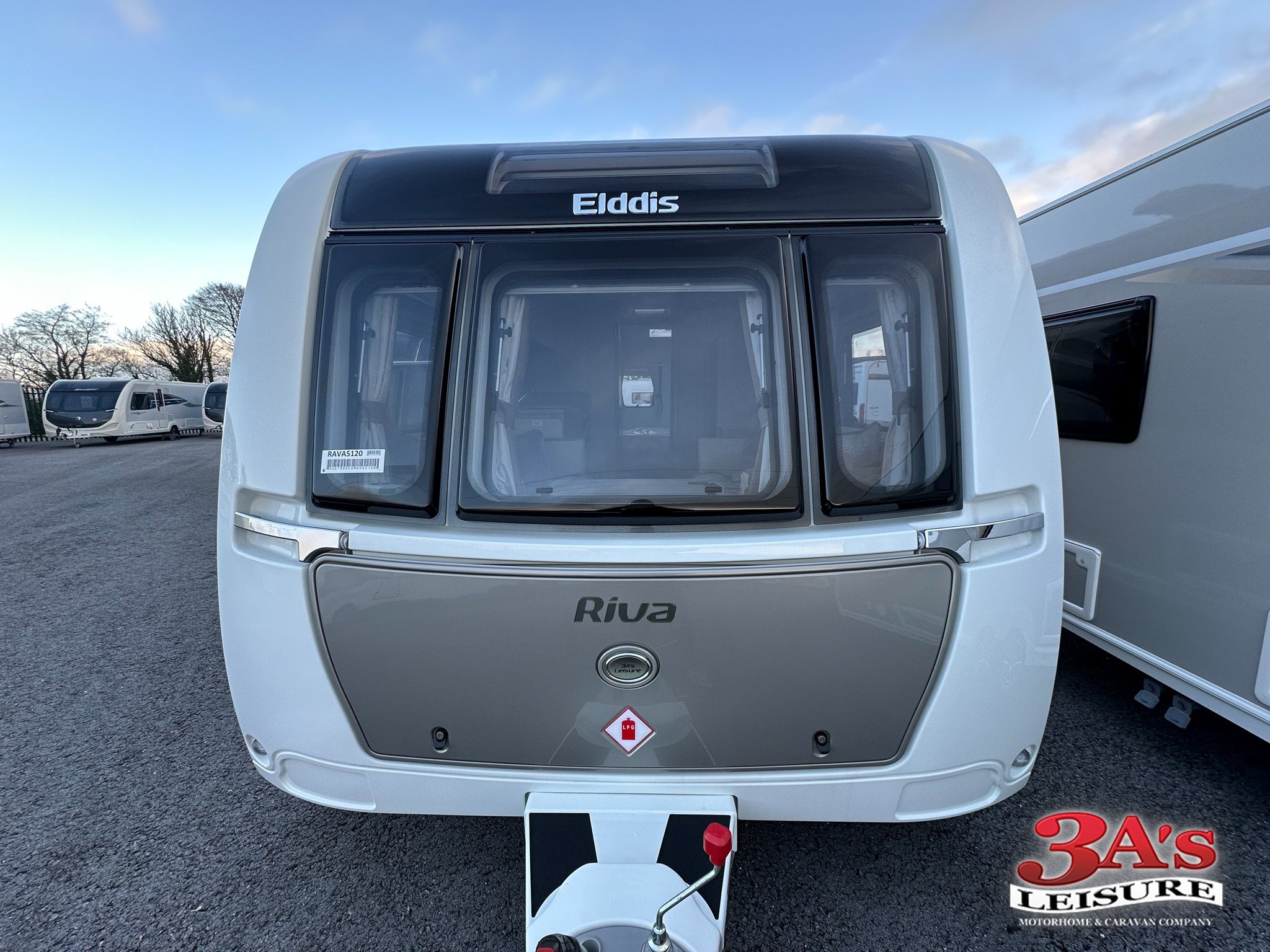 2024 Elddis Riva 860 New 8m Caravan with Rear Island Bed
