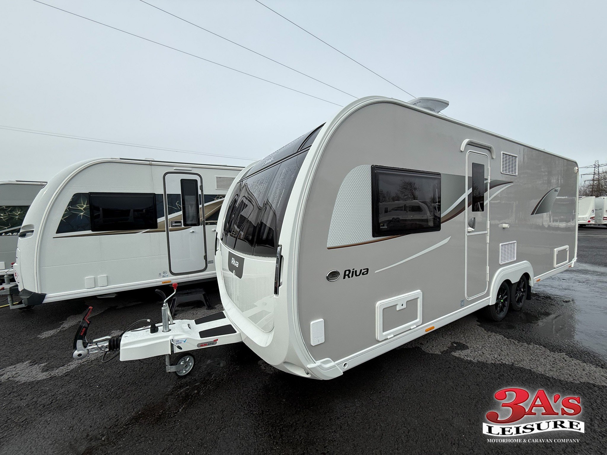 2025 Elddis Riva 860 2-Berth Caravan with Rear Island Bed