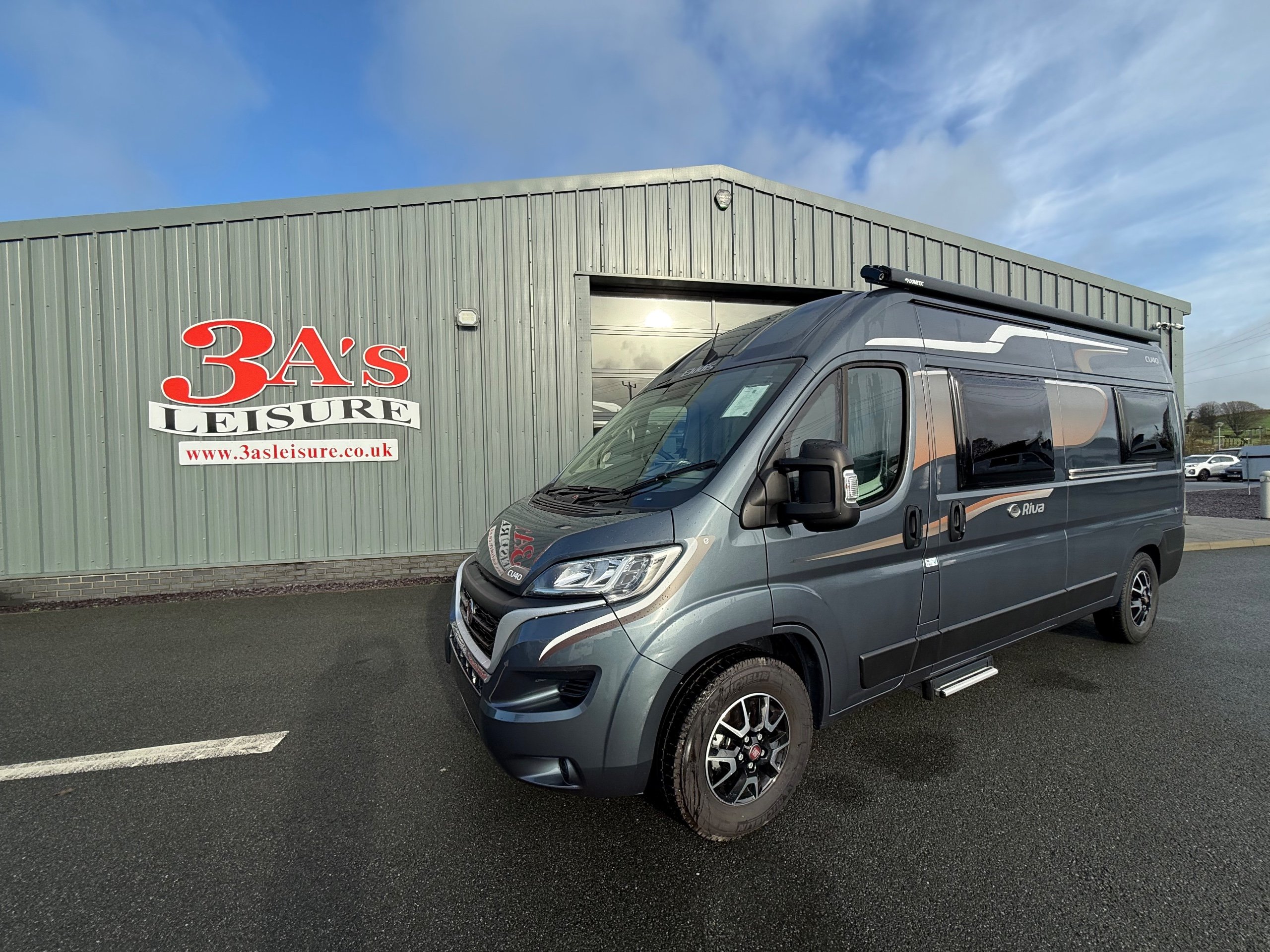 2025 Elddis Riva CV40 New Campervan with Rear-Lounge Layout